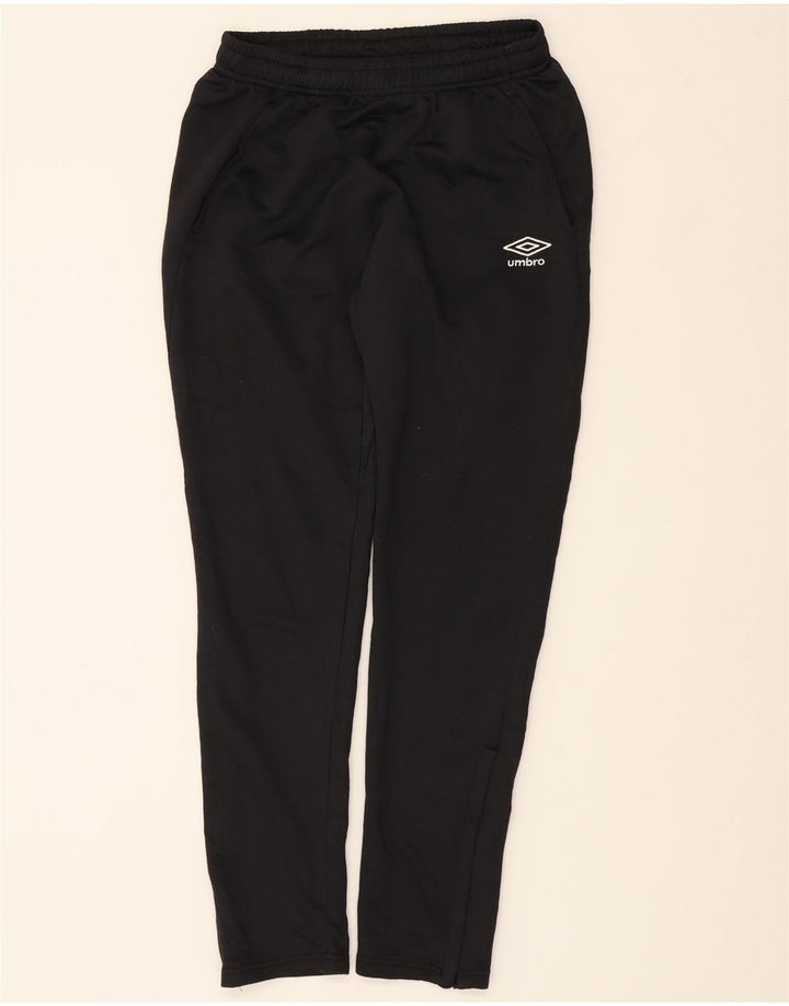 UMBRO Mens Tracksuit Trousers Medium  Black Polyester Vintage Umbro and Second-Hand Umbro from Messina Hembry 