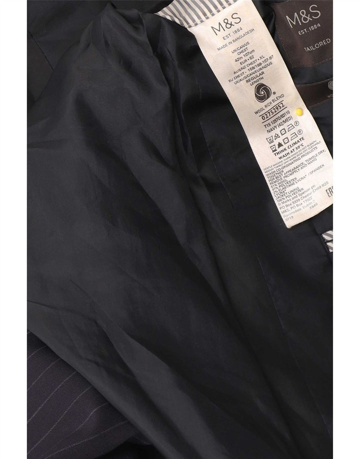 Marks & Spencer muški sako IT 42 srednje mornarsko plave pruge