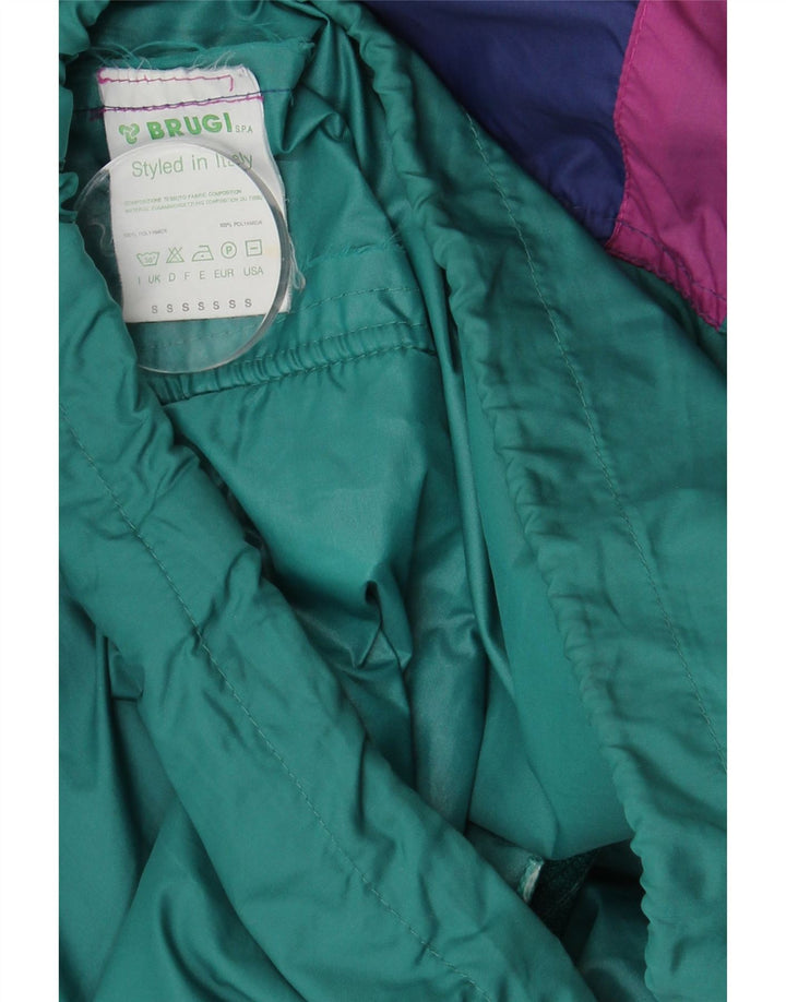 Brugi muška široka kišna jakna UK 36 mali zeleni poliamid u boji