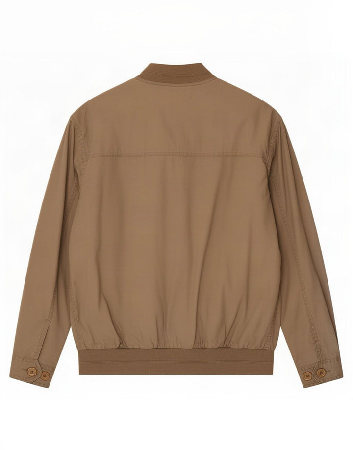 Vintage muška bomber jakna IT 52 XL bež pamuk