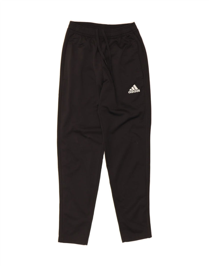 ADIDAS Mens Tracksuit Trousers Joggers XS  Black Polyester Vintage Adidas and Second-Hand Adidas from Messina Hembry 