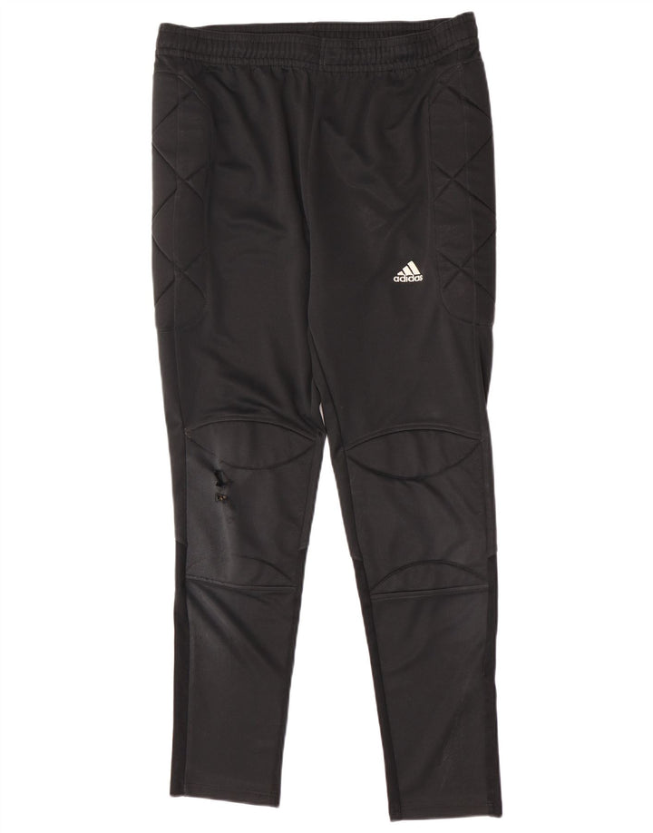 Adidas muške trenirke XL crne poliesterske hlače
