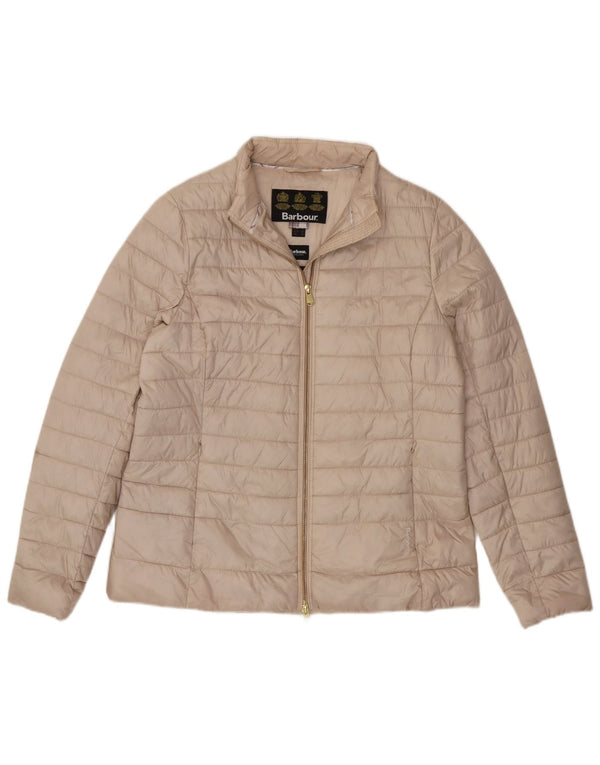 Barbour ženska podstavljena jakna UK 16 Large Beige Poliester