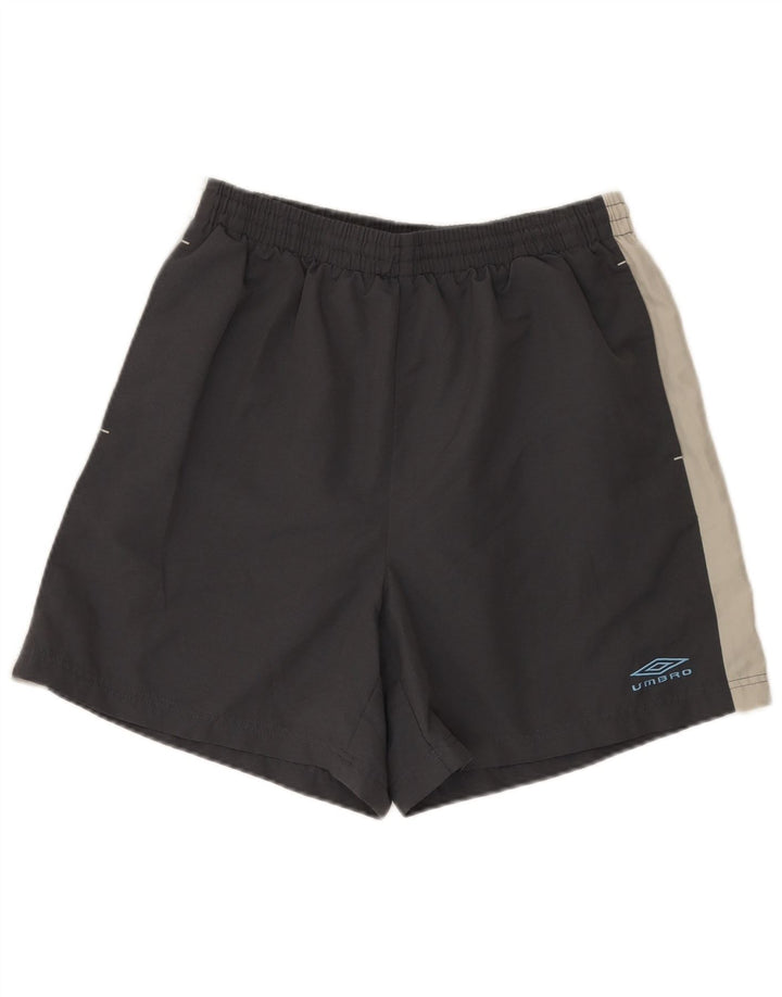 Umbro muške sportske kratke hlače XL sivi poliester u boji