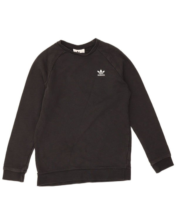 Adidas muški džemperi mali crni pamuk