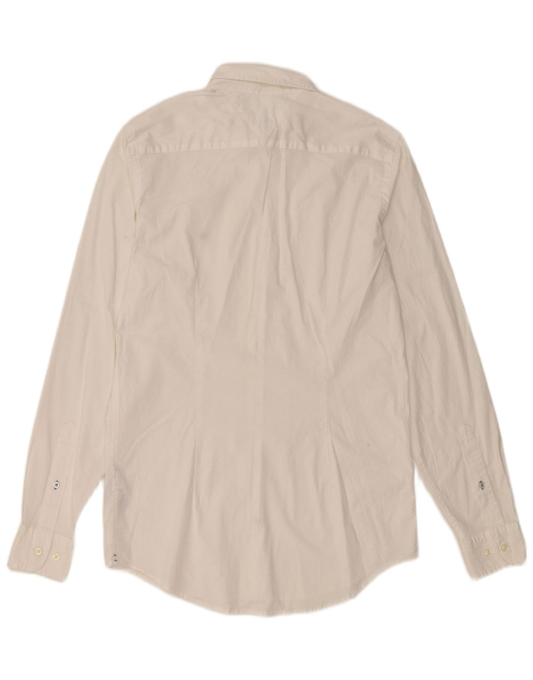 TOMMY HILFIGER Muška uska košulja Mala bijela pamučna