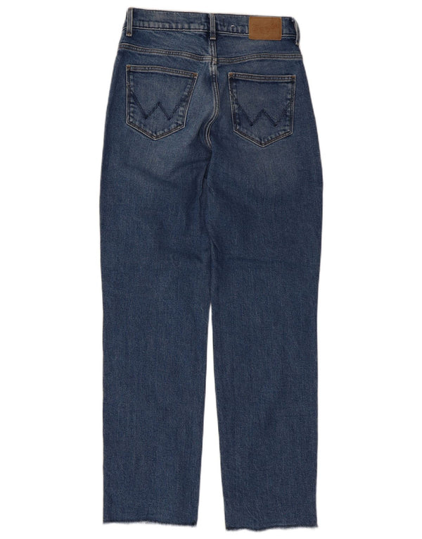 Wrangler ženske ravne traperice W26 L28 plavi pamuk