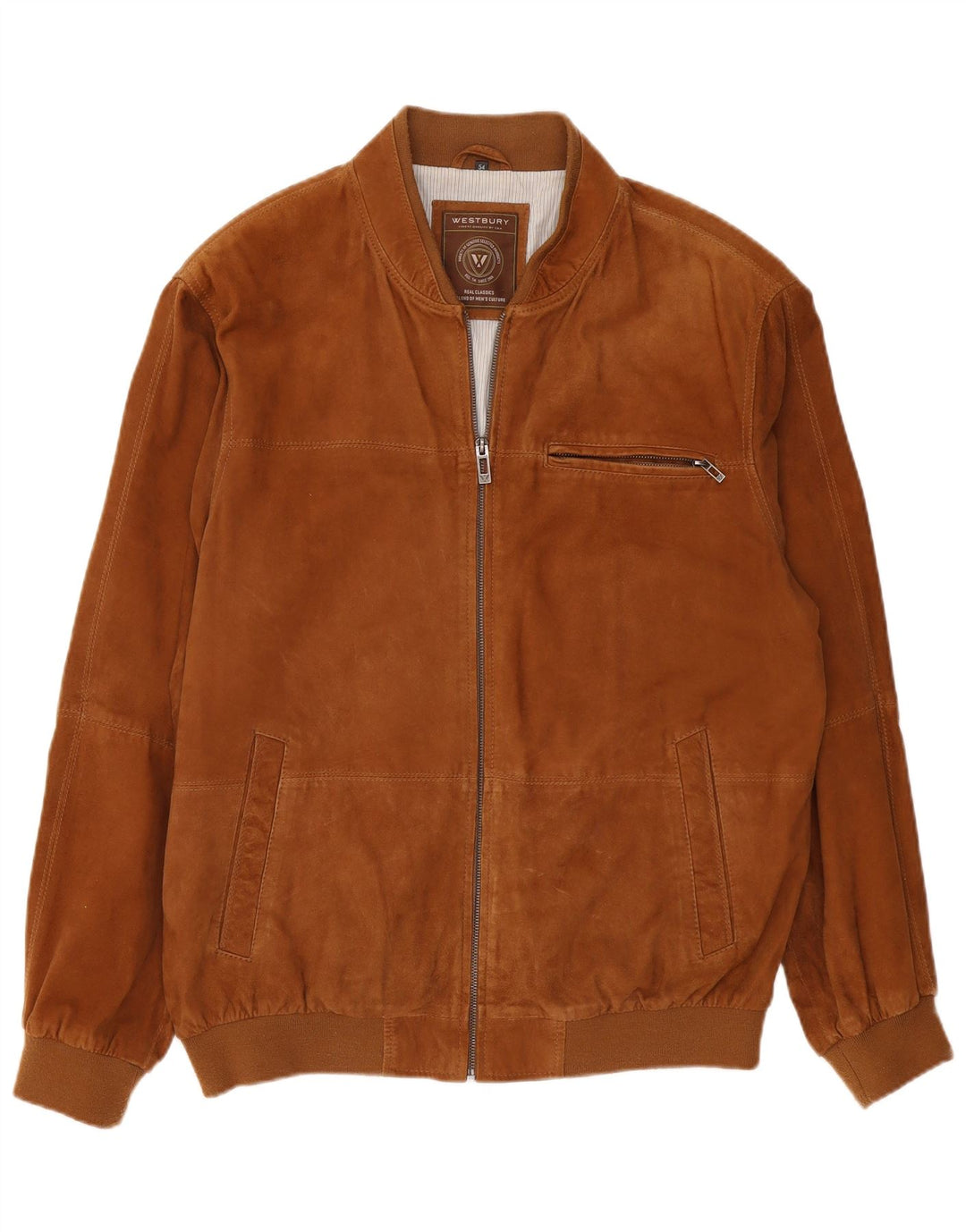 WESTBURY Muška bomber jakna od antilopa EU 54 2XL smeđa koža