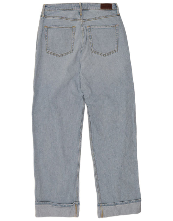 Hollister ženske traperice Dad ultra visokog struka US 11 Large W30 L31 plavi pamuk