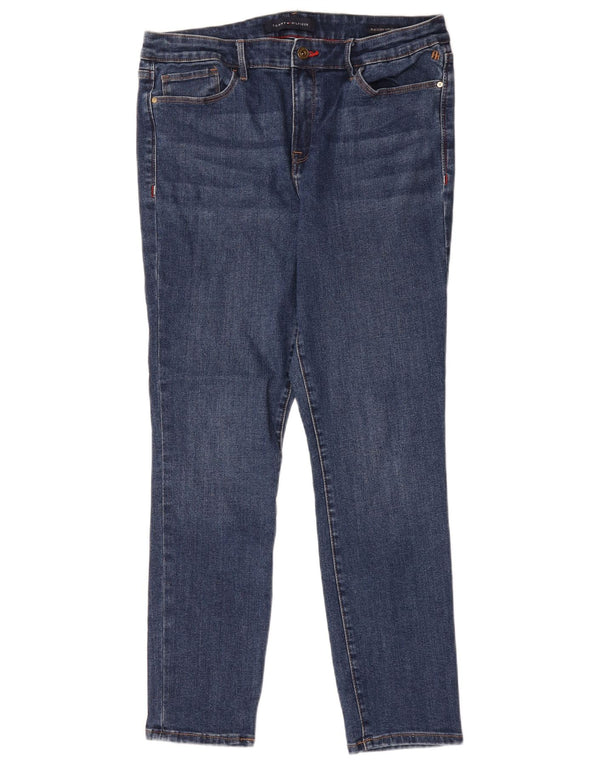 Tommy Hilfiger Ženske Raleigh uske traperice visokog struka US 10 Large W34 L28 Plave
