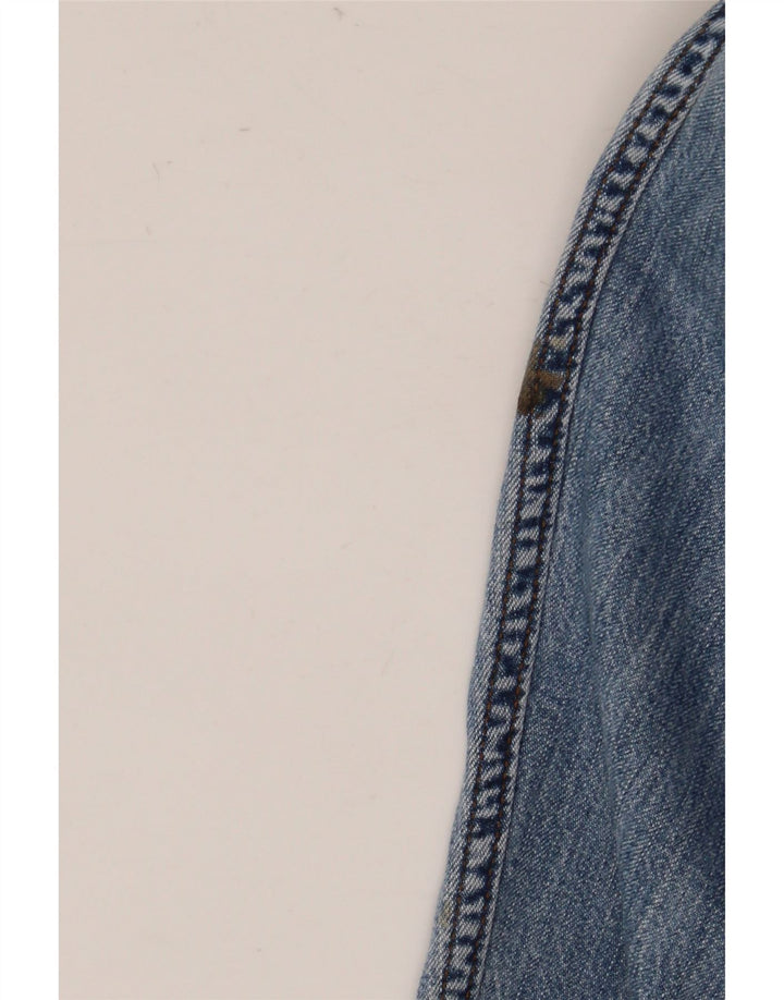 Carrera muška western traper košulja 2XL plava pamučna klasična