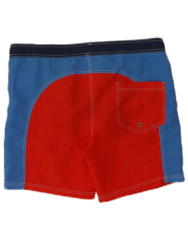 Benetton Boys Graphic Cami Top 10-11 Years XL Red Colourblock Poliester