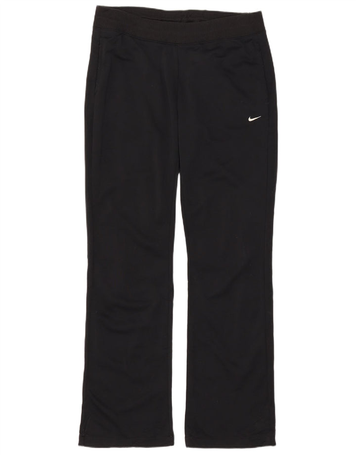 Ženske hlače za trenirku Nike UK 14 Srednje crni poliester