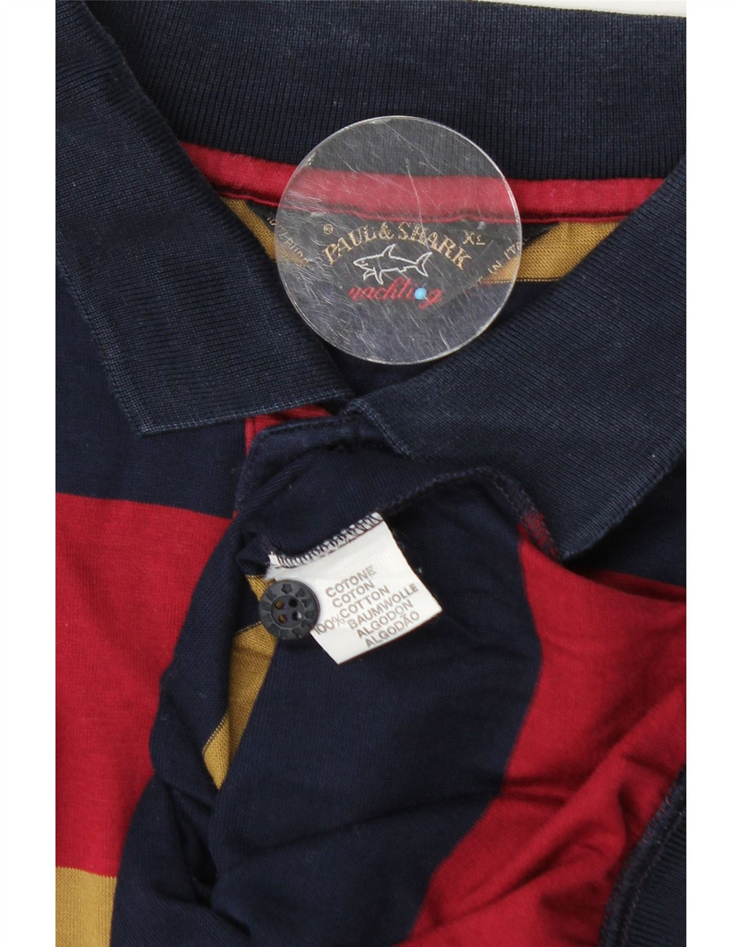 Paul & Shark muška polo majica XL raznobojni pamuk na pruge