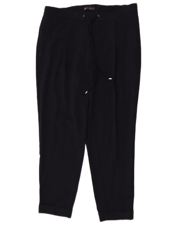 Marks & Spencer ženske ležerne hlače UK 16 Large W34 L28 tamnoplave