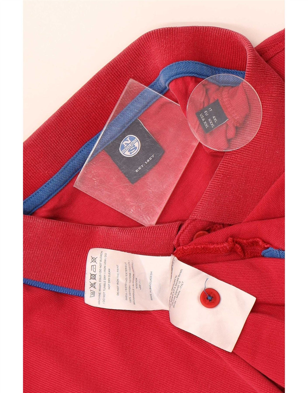North Sails muška polo majica 2XL ružičasti pamuk