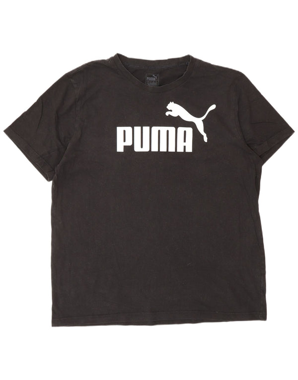 PUMA muška majica s grafičkim motivima XL crni pamuk