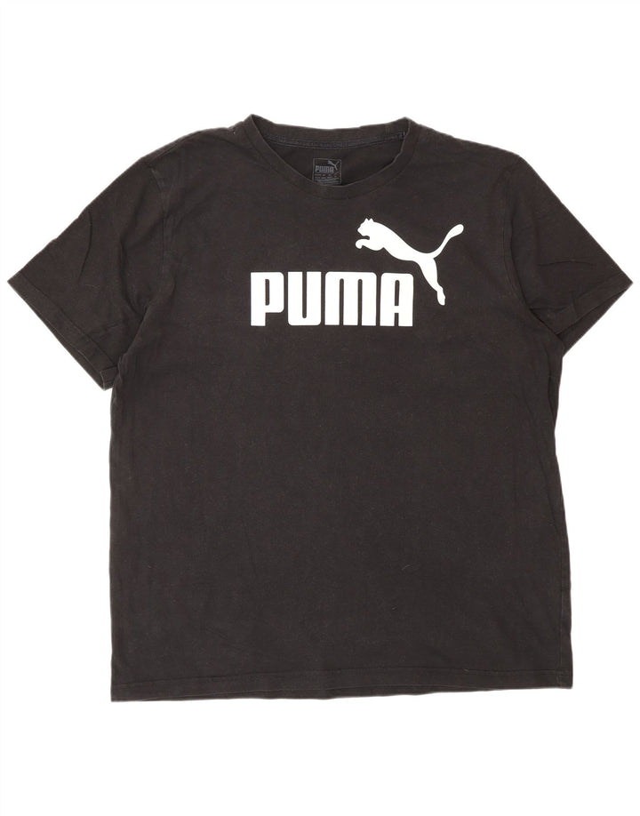 PUMA muška majica s grafičkim motivima XL crni pamuk