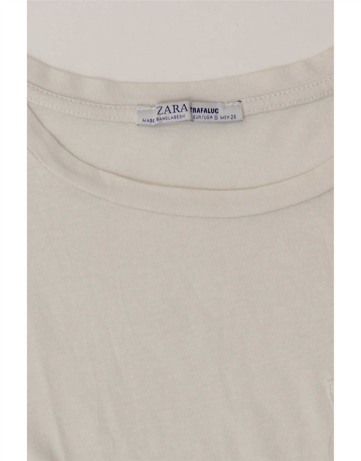 Zara ženska majica kratkih rukava UK 10 Small White