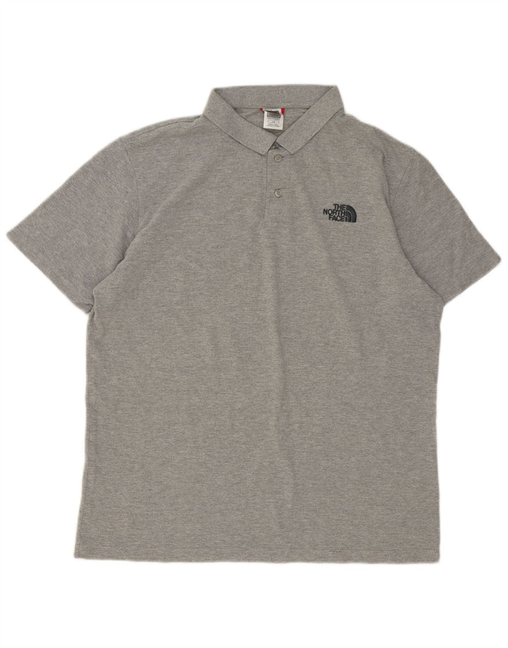The North Face muška polo majica veliki sivi pamuk