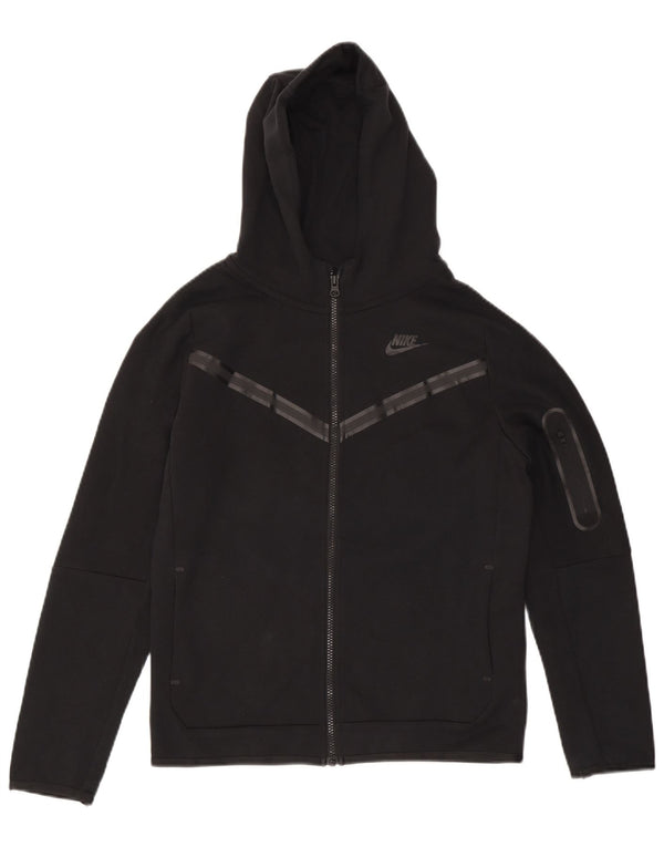 Nike Boys Zip pulover s kapuljačom 13-14 godina XL crni pamuk