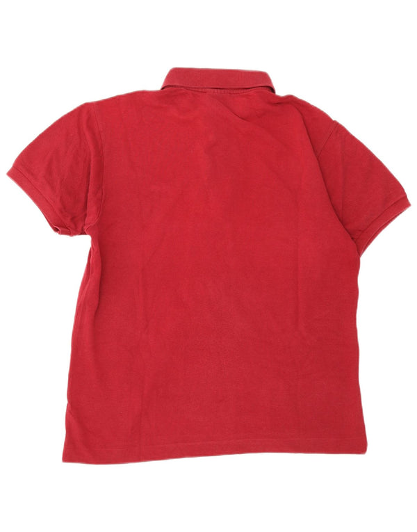 Lacoste muška polo majica veličine 4 srednje crvene pamučne boje