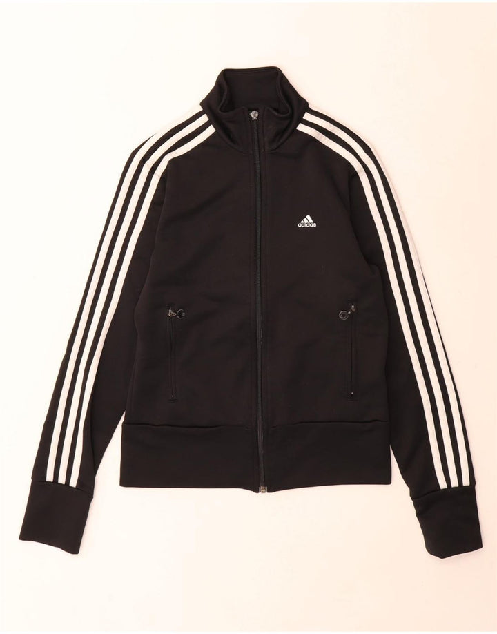 Adidas ženska puna trenirka UK 10 mala crna poliester