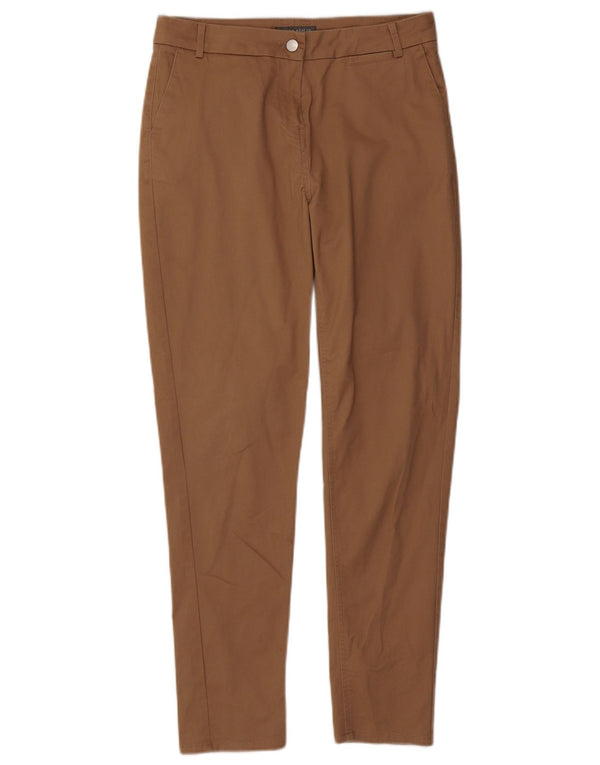 Laura Ashley ženske uske chino hlače UK 10 male W27 L29 bež pamuk