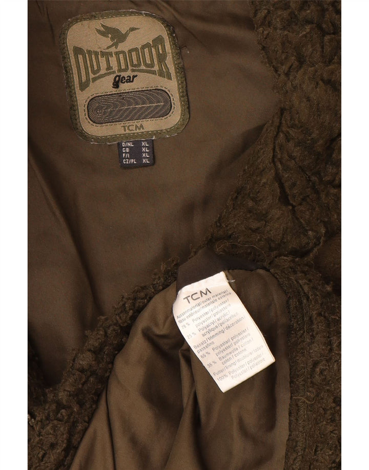 TCM muška flis jakna UK 42 XL kaki poliester