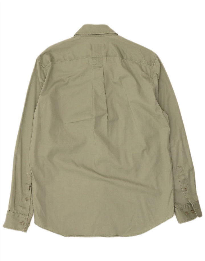 Eddie Bauer muška košulja mala zelena pamuk