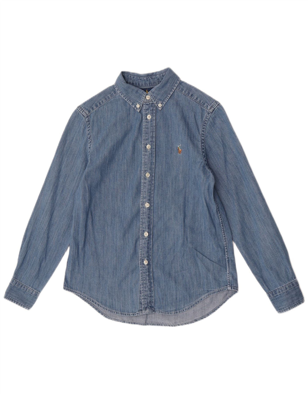Ralph Lauren Denim košulja za dječake 10-11 godina srednje plavi pamuk