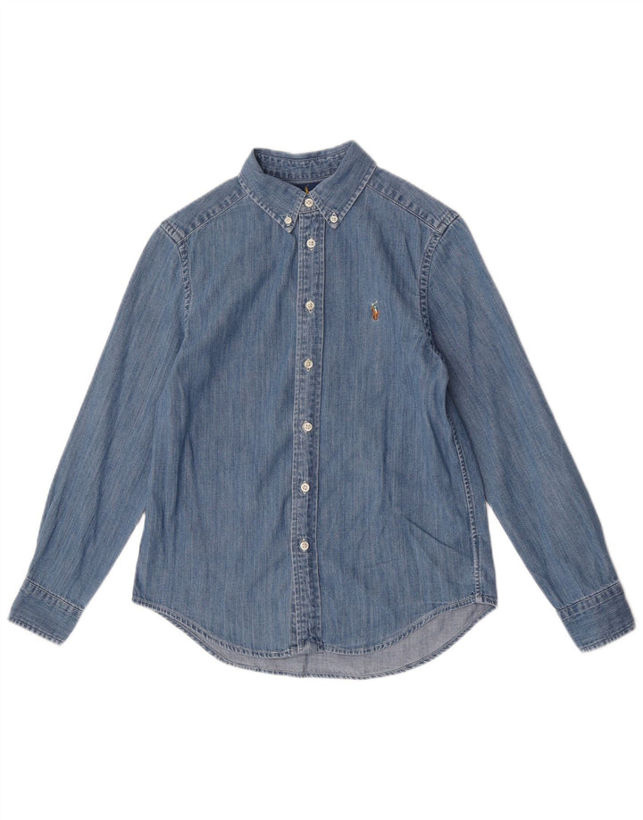 Ralph Lauren Denim košulja za dječake 10-11 godina srednje plavi pamuk