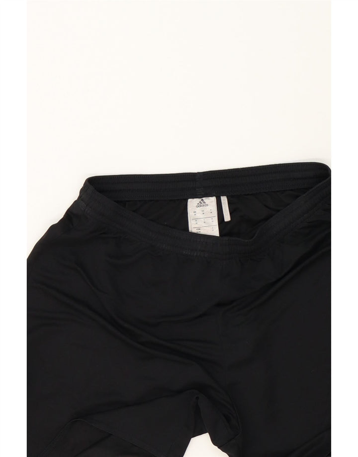 ADIDAS Boys Climalite Sport Shorts 11-12 Years Medium  Black Polyester Vintage Adidas and Second-Hand Adidas from Messina Hembry 