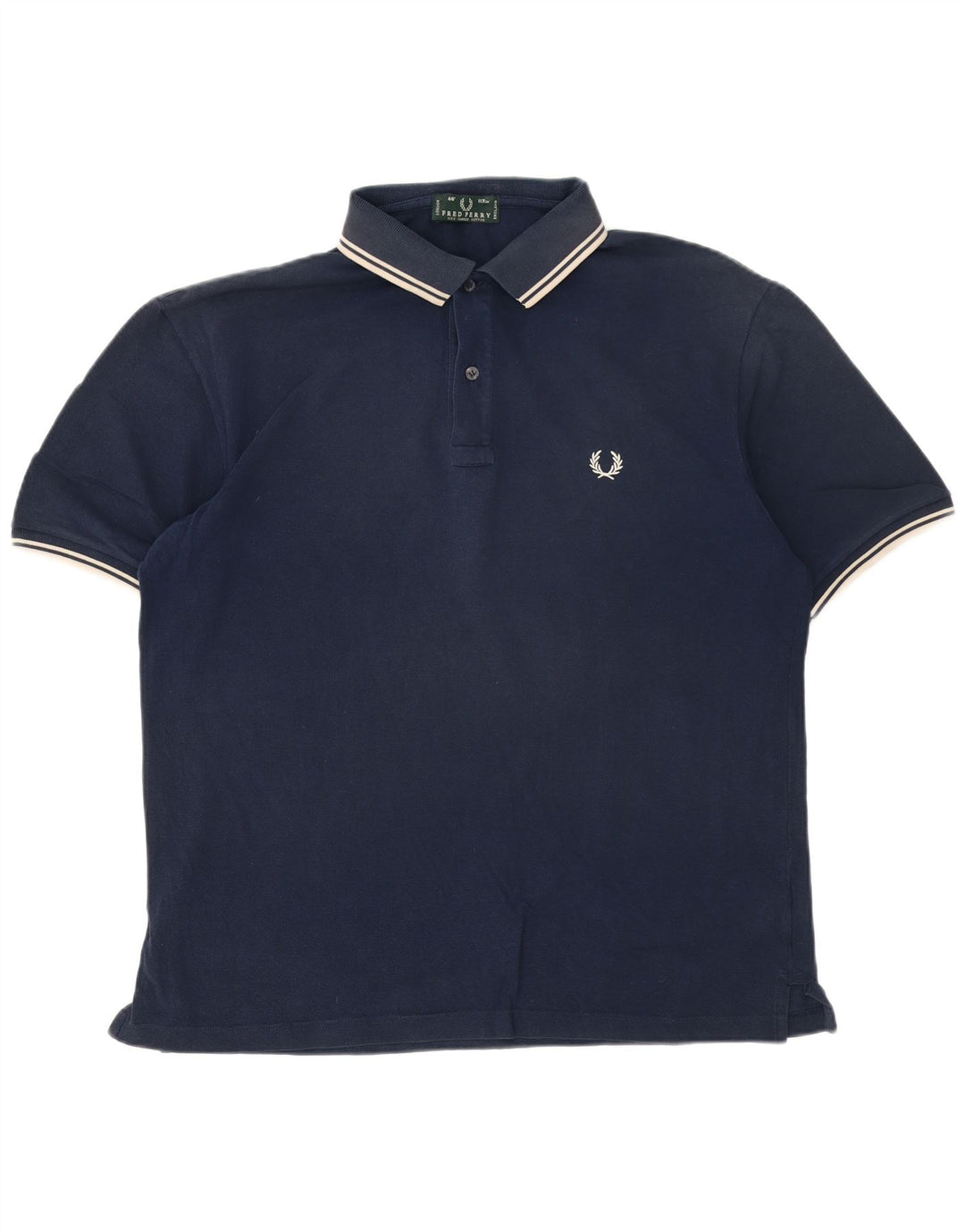 Fred Perry muška polo majica velika tamnoplava prugasta majica