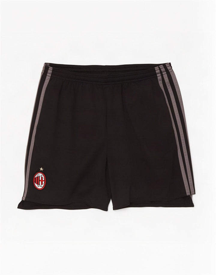 Adidas muške AC Milan sportske kratke hlače srednje crne boje od poliestera