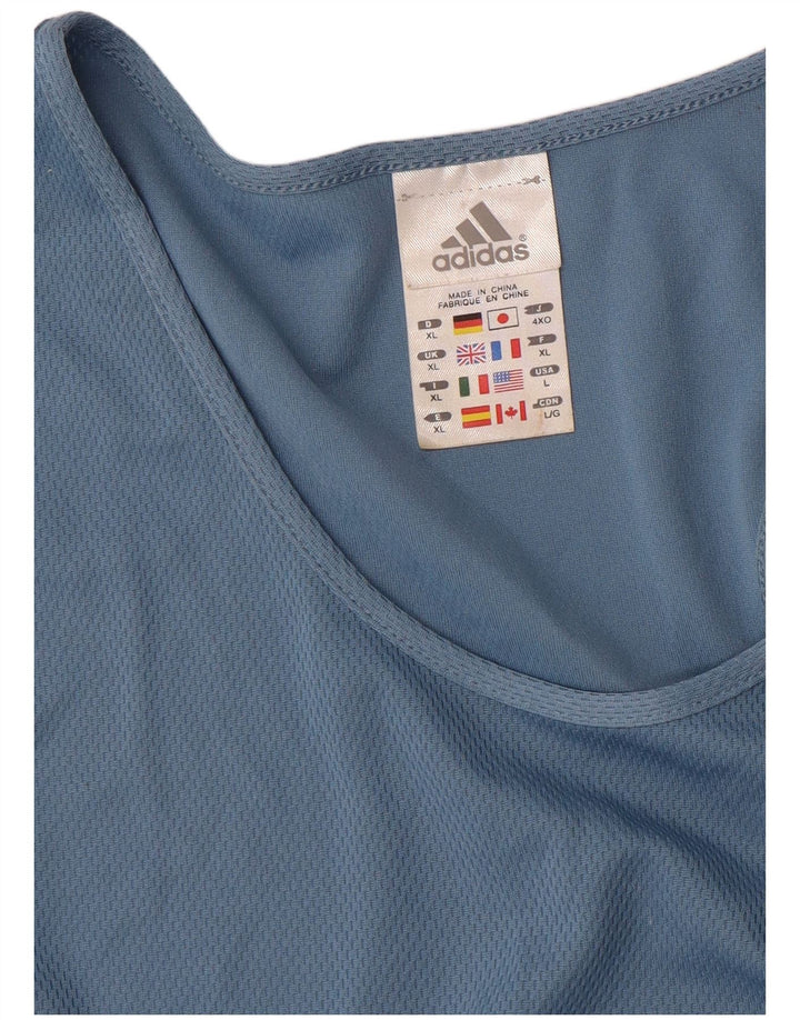 Adidas muški prsluk XL plavi poliester
