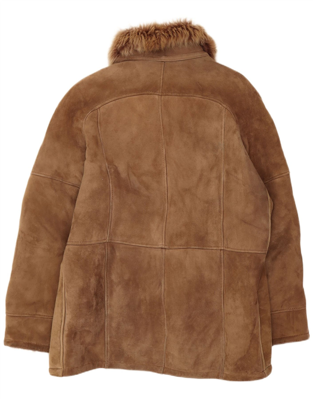 Vintage ženska široka jakna od šikara IT 50 XL smeđa klasična