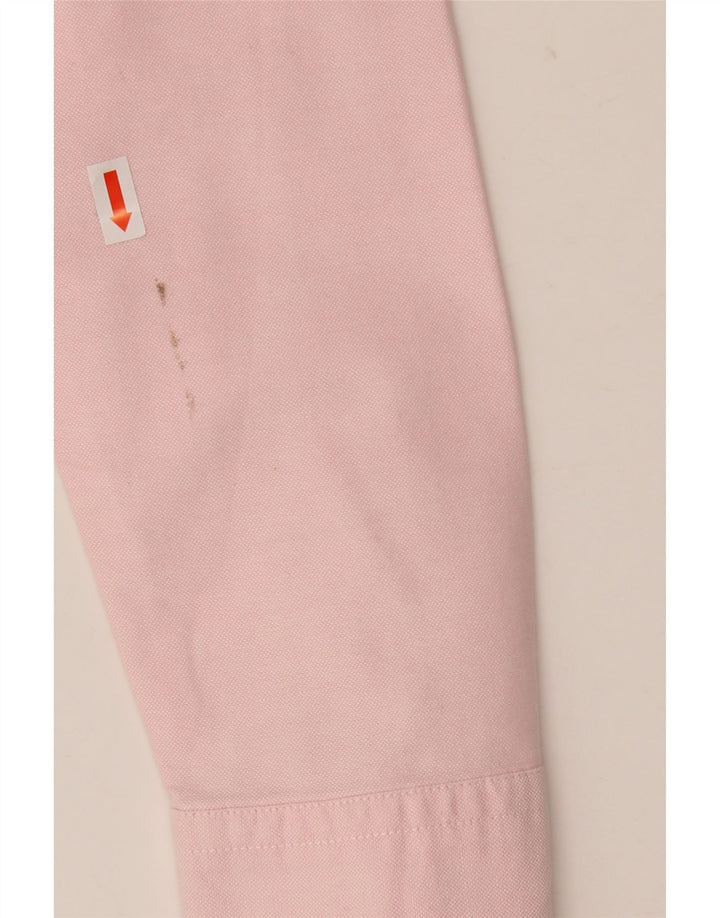 Benetton ženska košulja UK 10 Mala ružičasta pamuk