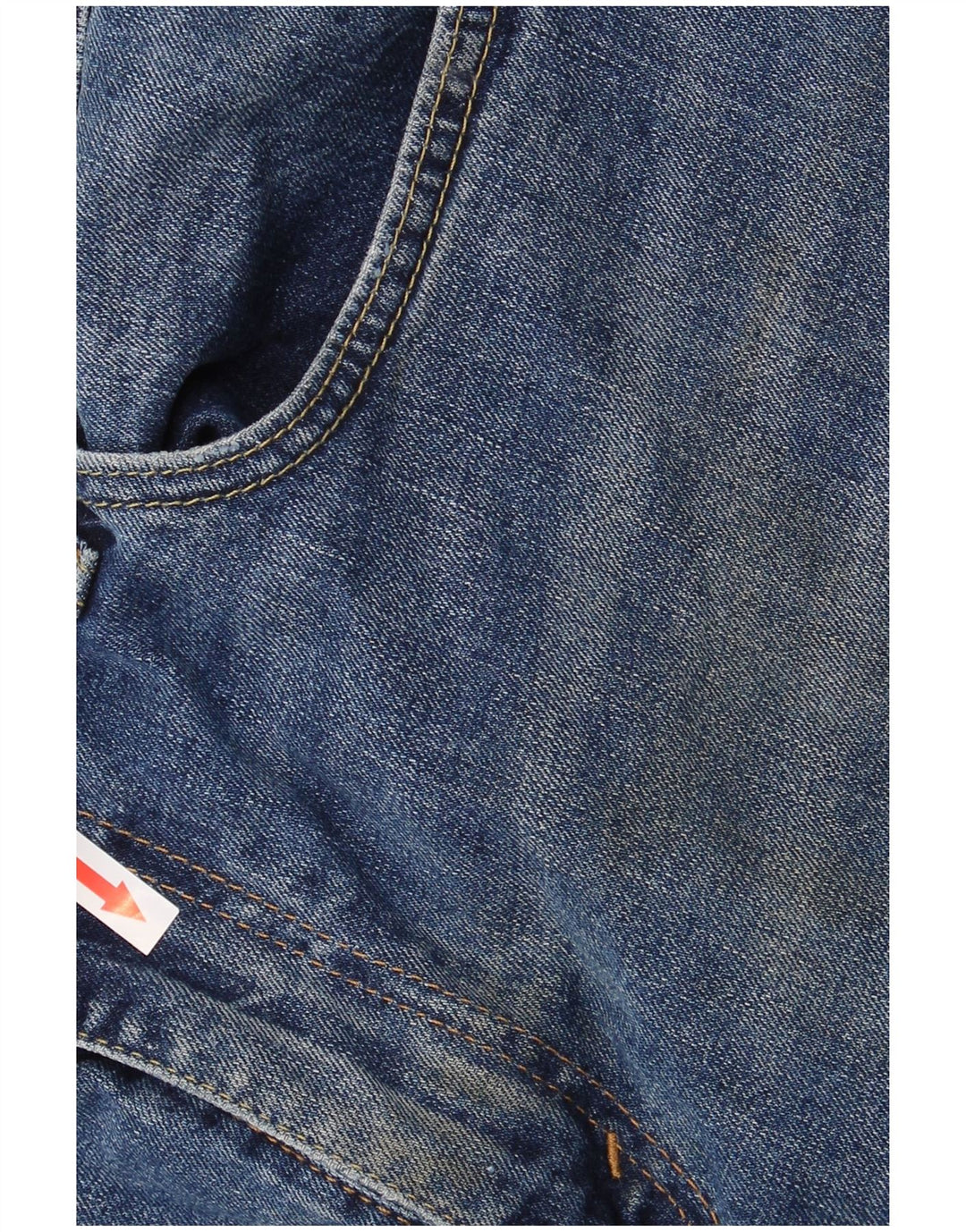 LEVI'S muške 514 ravne traperice W36 L34 plavi pamuk