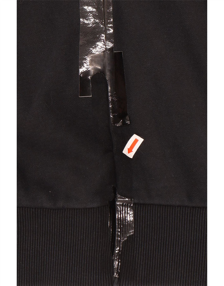 Diesel Boys Graphic Sweatshirt Džemper 15-16 godina crni pamuk