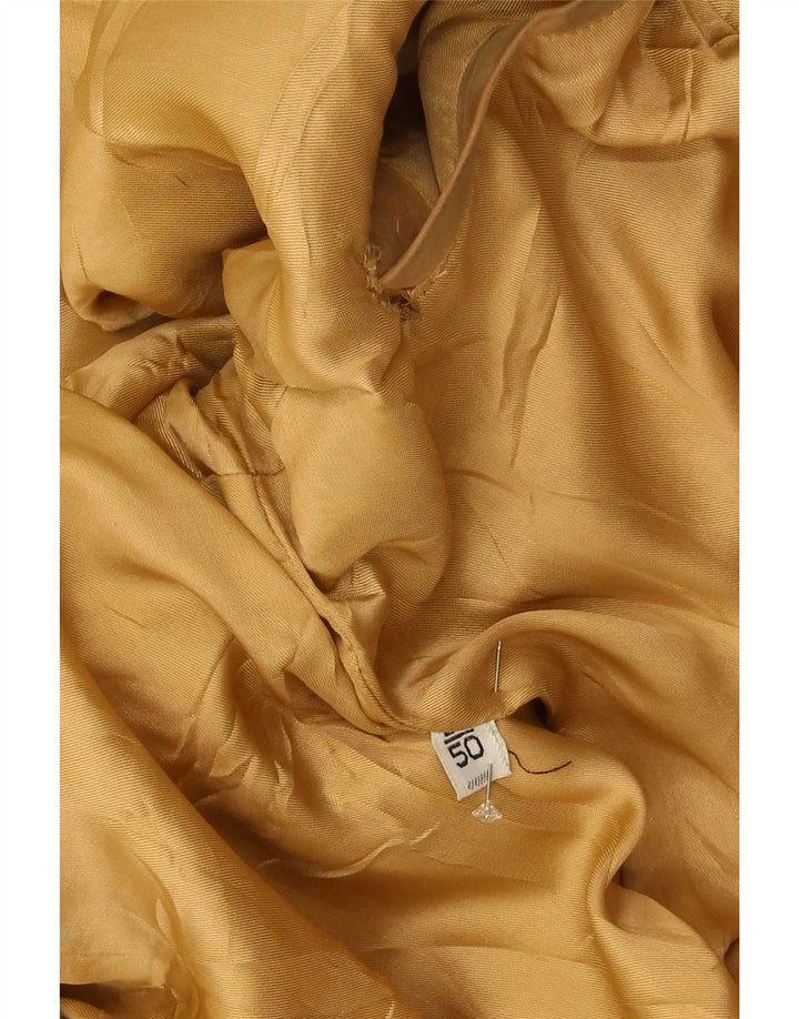 Vintage muška bomber jakna od brušene kože IT 50 Large Beige