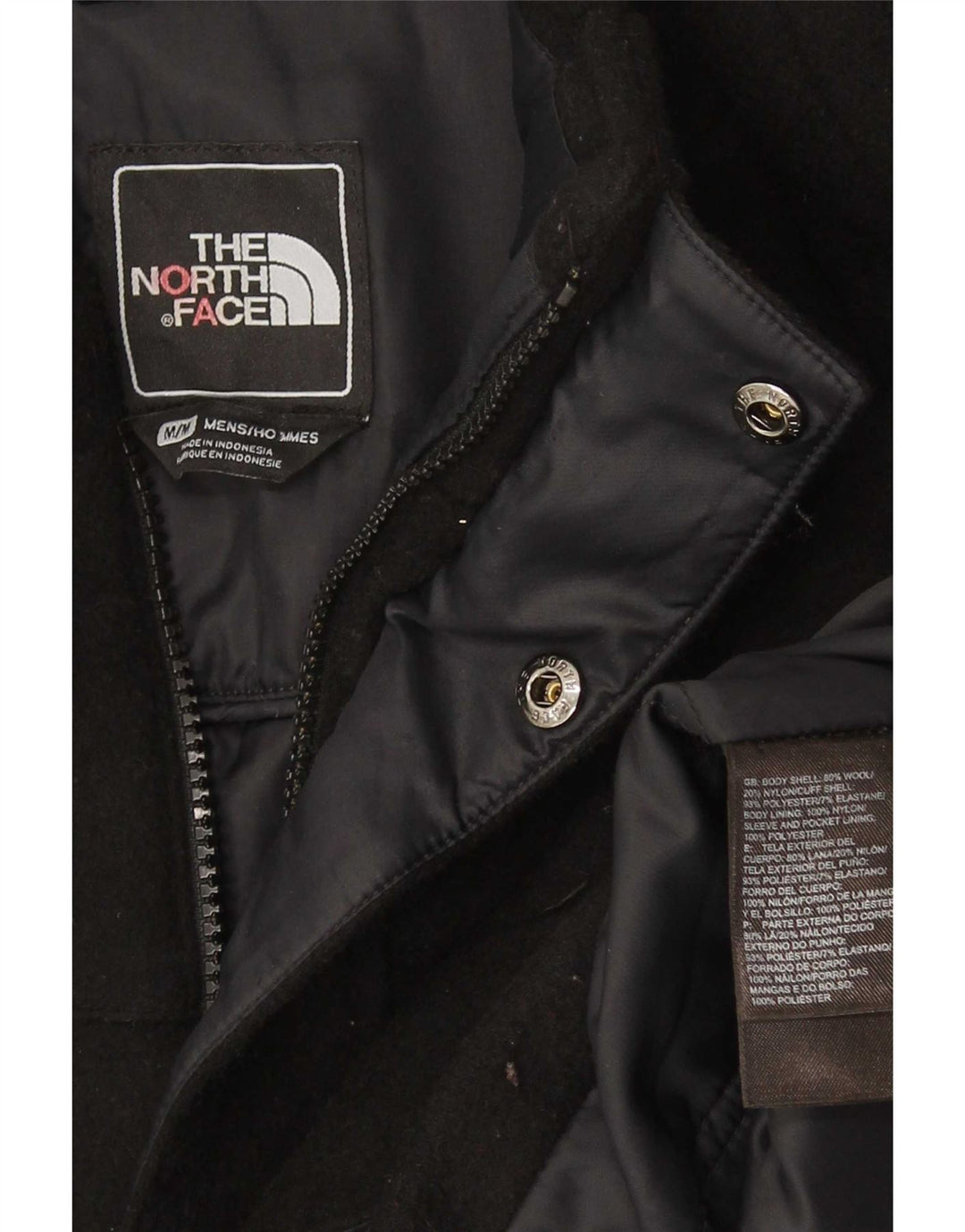 The North Face muški kaput UK 38 srednje crna vuna
