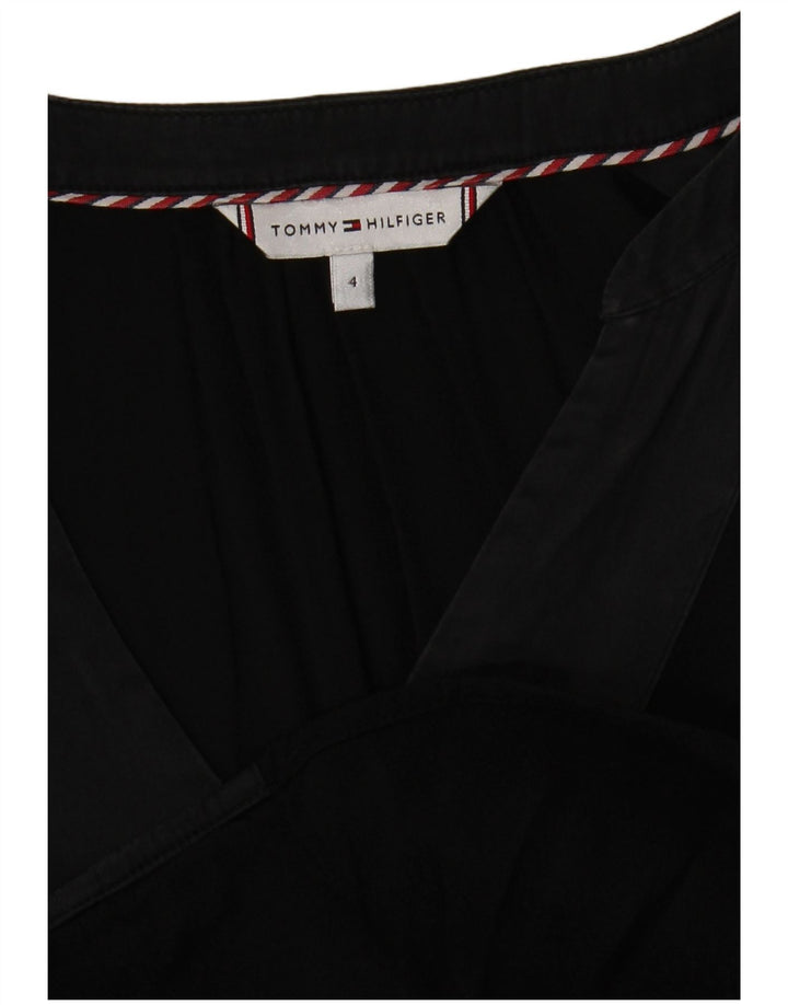 Tommy Hilfiger Ženska prevelika majica s dugim rukavima US 4 Small Black