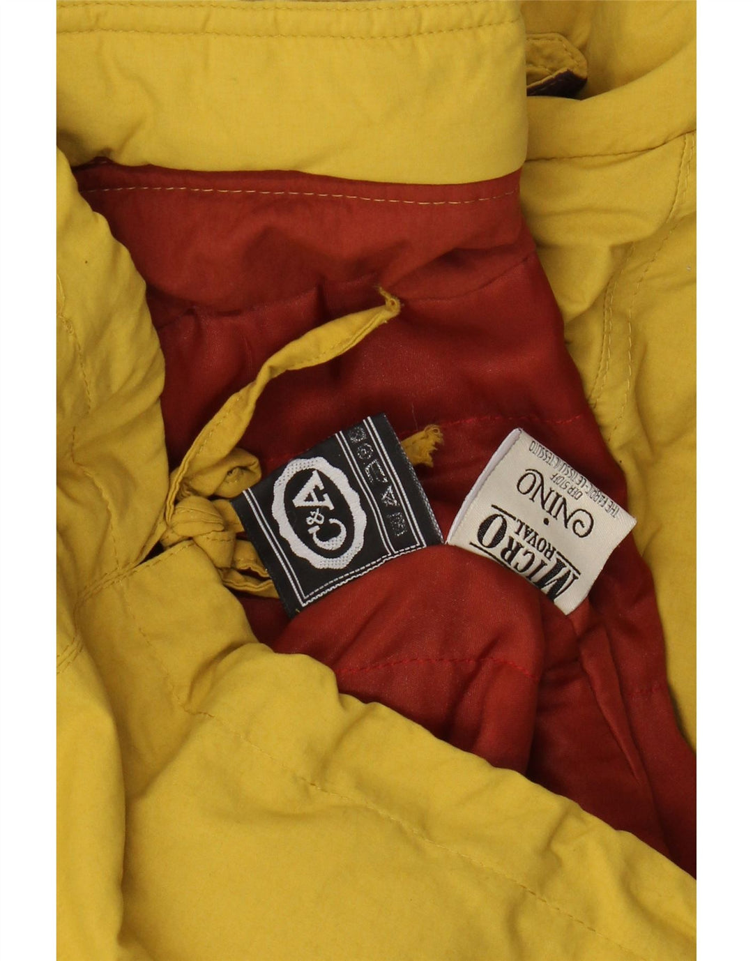 C & A muška kišna jakna UK 18 XL žuti najlon