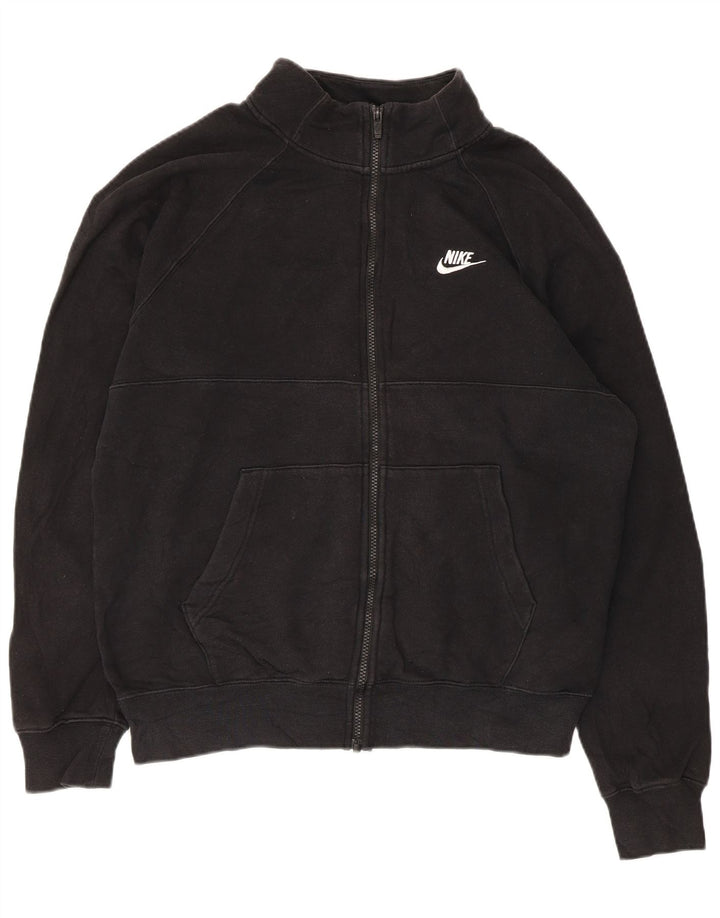 Nike muška gornja jakna trenirke Srednje crni pamuk