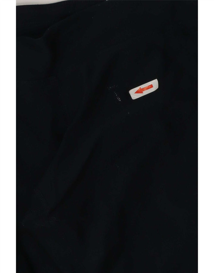 Nike ženske Dri Fit Capri tajice UK 10 Male tamnoplave poliesterske