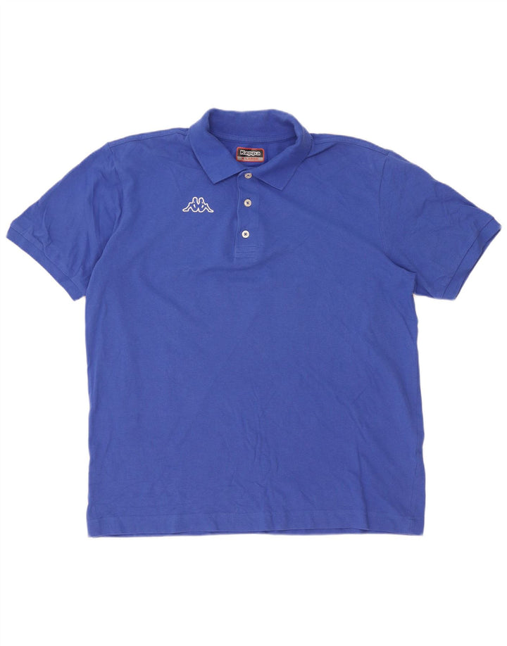Kappa muška polo majica XL plavi pamuk