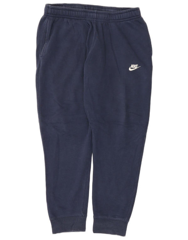 Nike Muška trenirka Hlače Joggers Large Navy Blue Pamuk