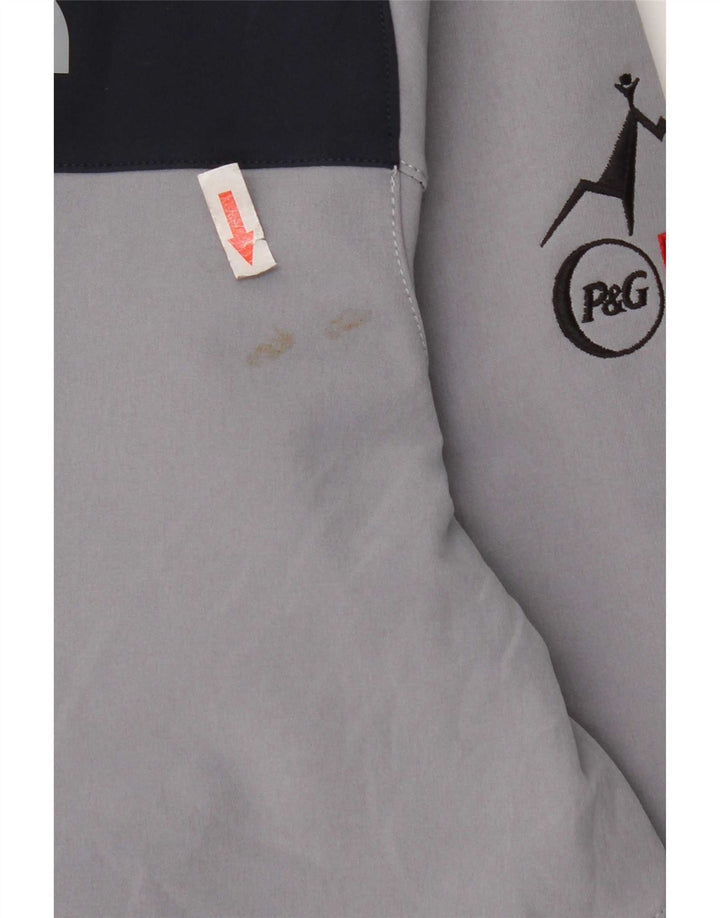 The North Face muška gornja jakna trenirke veliki sivi poliester u boji
