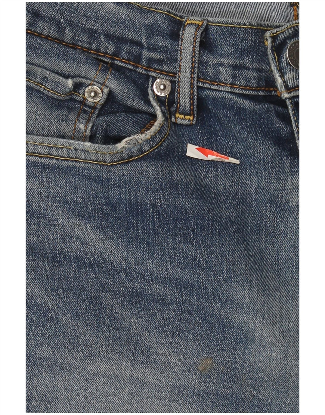Levi's muške ravne traperice W31 L34 plavi pamuk